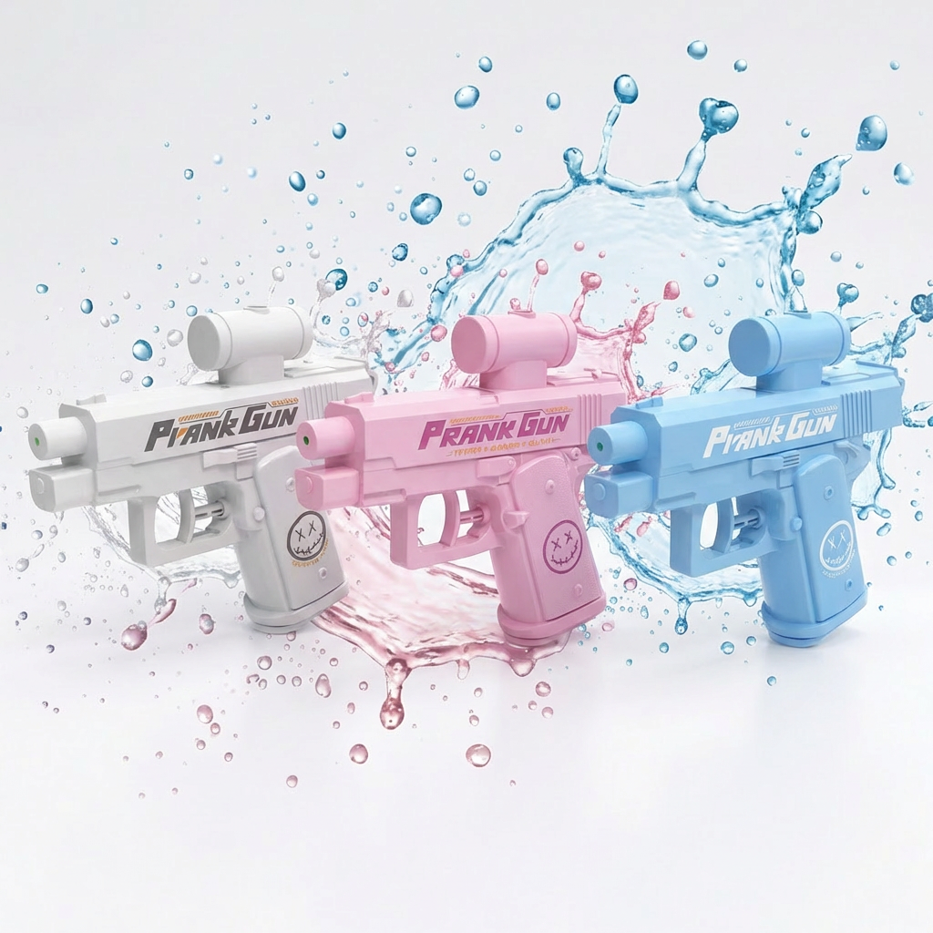 🌀 PRANK GUN™ – Oryginalny dwustronny pistolet na wodę, najlepszy sposób na mokry prank! 💦